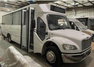 26 Pass Party Bus Exterior - LI Vineyard Tours