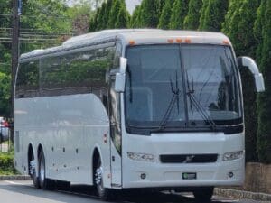 56 Pass Coach Bus Exterior - LI Vineyard Tours