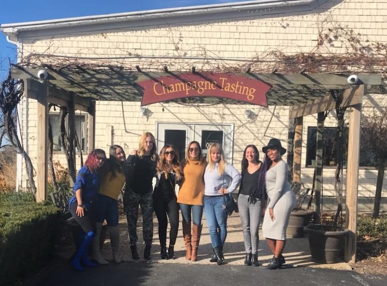 Ladies Funday at the Long Island Vineyards