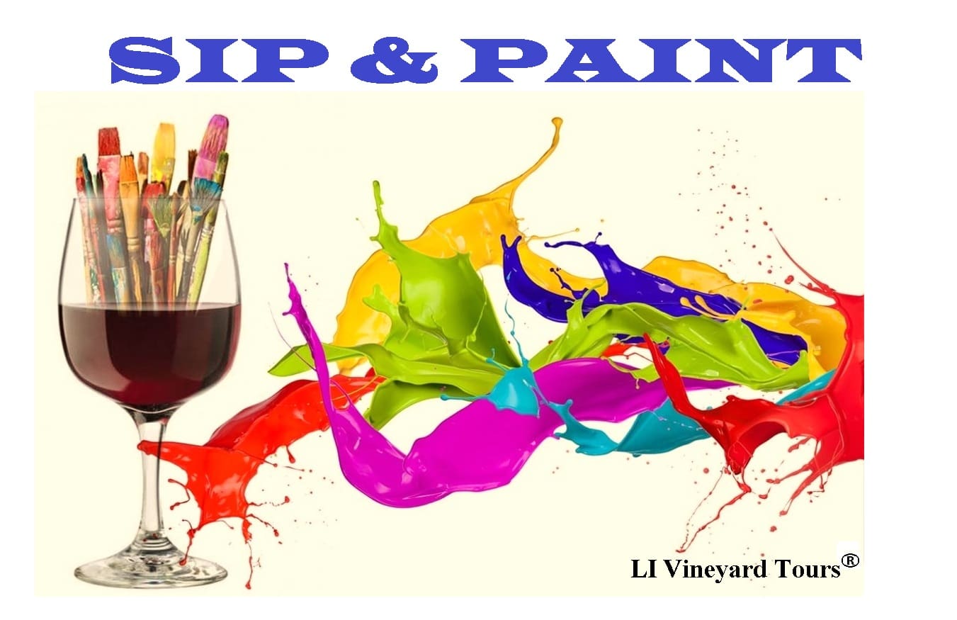 Sip & Paint in Long Island NY - LI Vineyard Tours