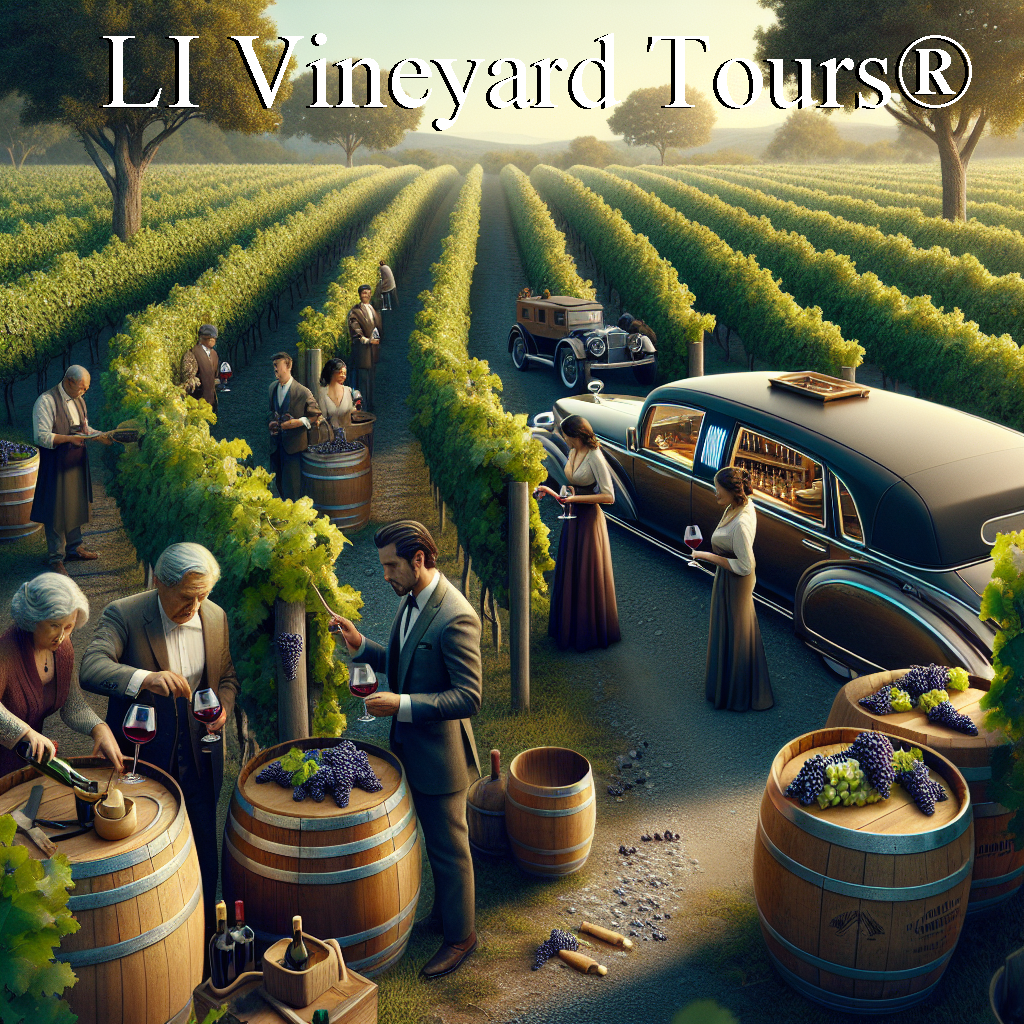 Wine Tasting with Limo Service provided by LI Vineyard Tours