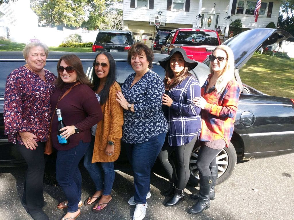 Wine Tour Celebration with Friends in Long Island NY